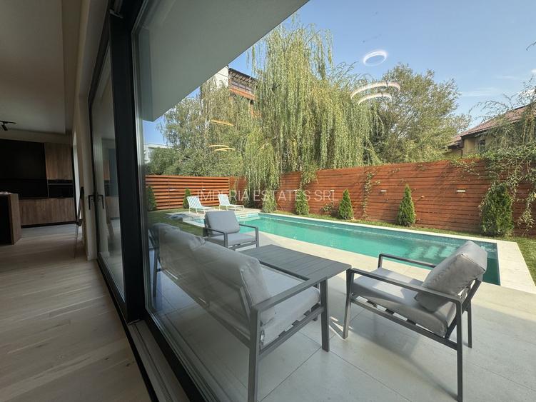 NOU!!Vila individuala minimalista cu finisaje premium, PISCINA si GARAJ - 3
