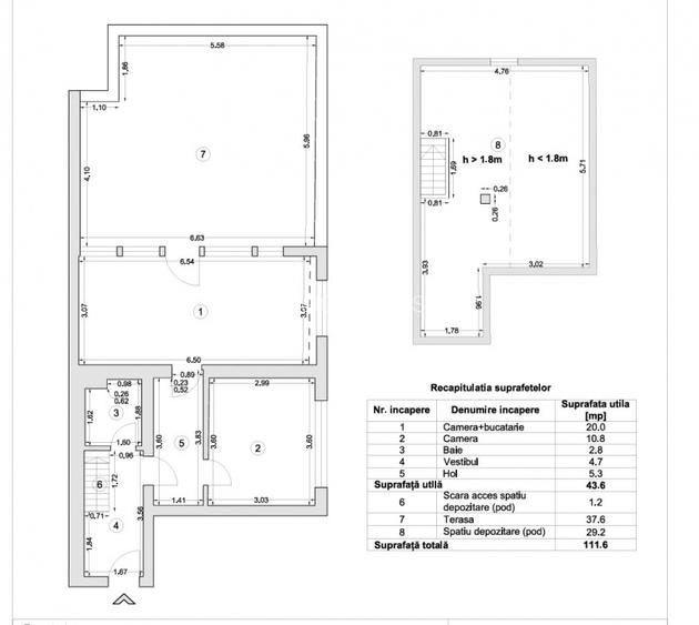 Apartament 2 camere Drumul Valea Doftanei, 10 min metrou Valea Ialomitei - 2