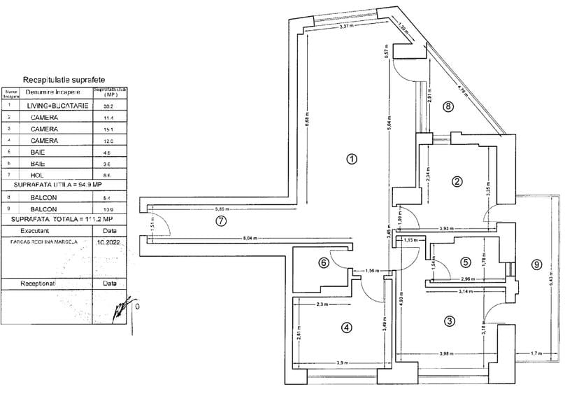 Apartament cu 4 camere in Metropolitan Viilor (cu loc de parcare pt. 2 masini) - 15