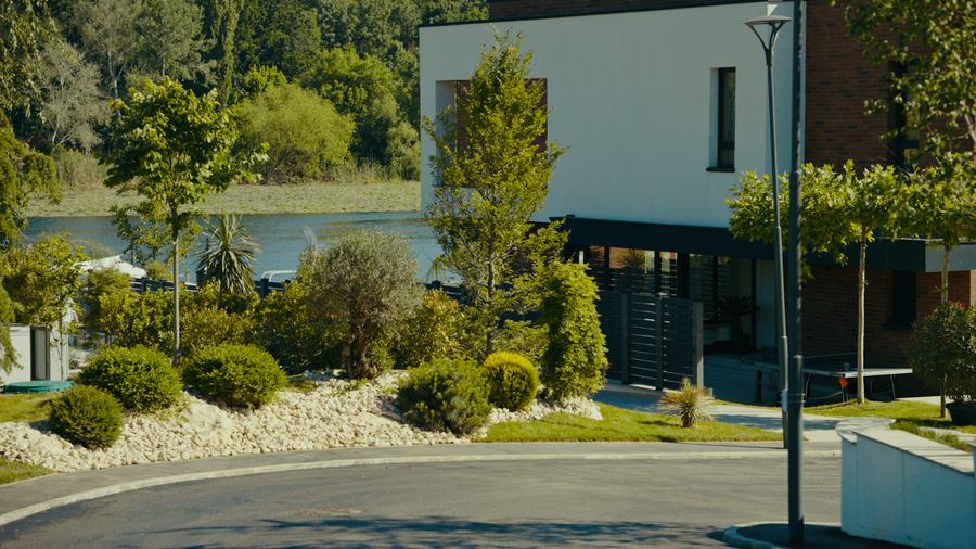 Ansamblu finalizat de vile la Snagov- deschidere spre lac, ponton privat, - 19