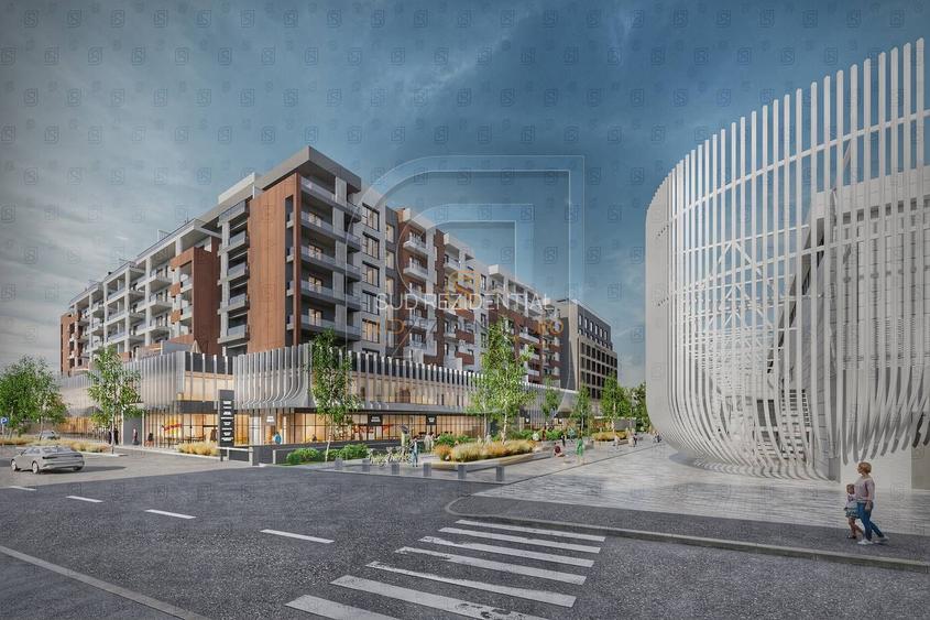 Apartament modern in bloc nou, 3 camere si terasa generoasa, metrou - 7