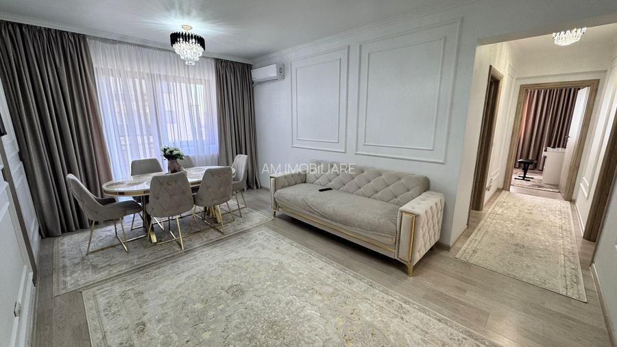 AP. 3 CAMERE, BLOC NOU, CENTRALA, BUCATARIE INCHISA, PARCARE, COMIS 0% - 4