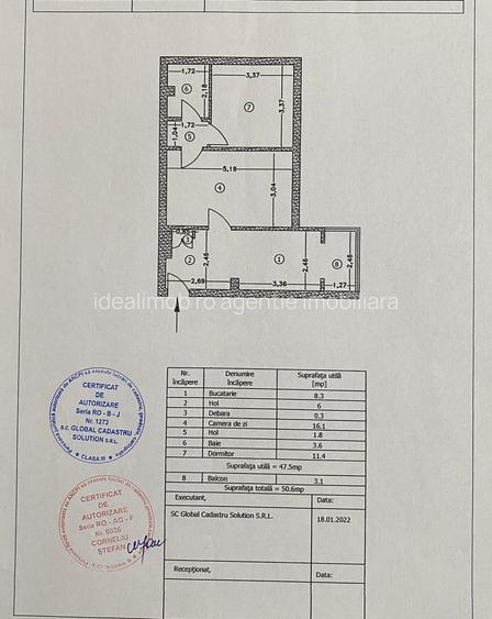 Apartament 2 camere, Banat, Pitesti - idealimob.ro - 9