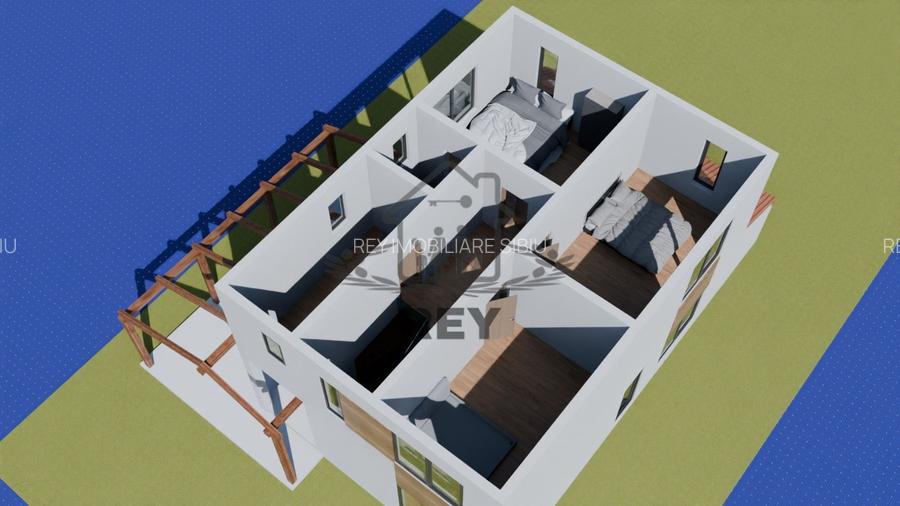 Casă single 4 camere / 500mp teren / Sura Mică / Sibiu - 26