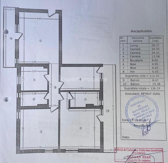 Apartament de 4 camere decomandate lângă parc și lac - 6