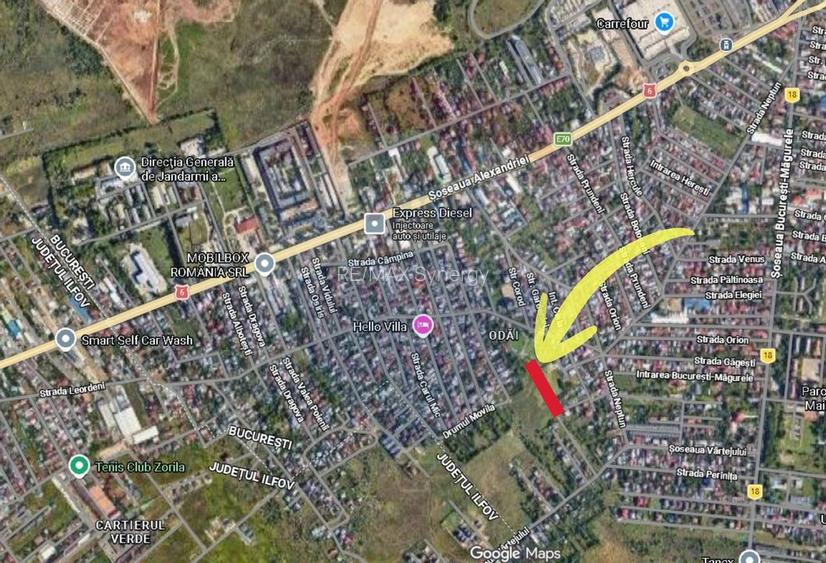 Teren 2.819 mp in Sectorul 5, sub 100 EUR/mp, dezvoltare rezidențială - 2