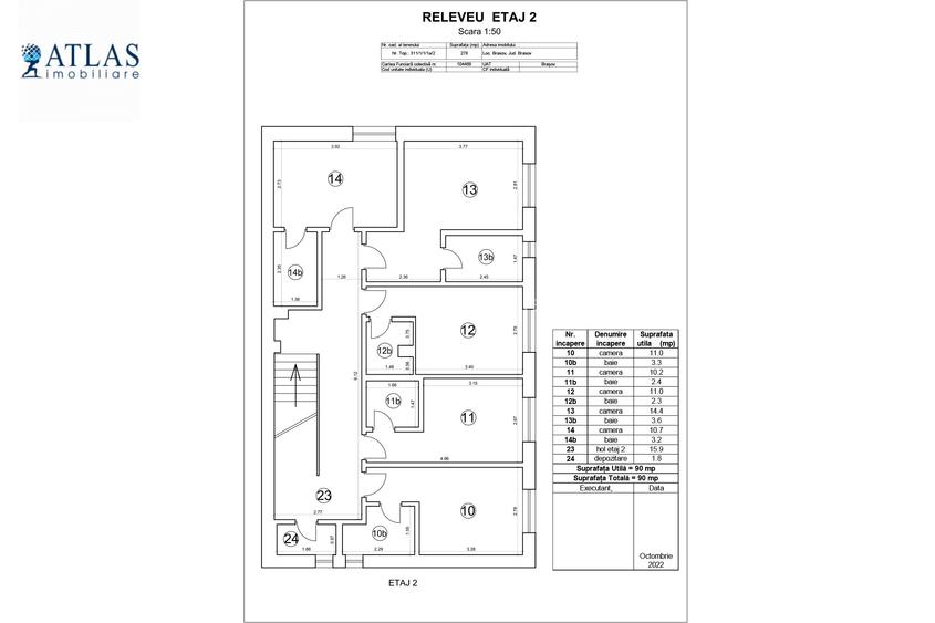 Investiție rară în centrul Brașovului – Vilă cu 31 camere, chiriaș stabil - 37