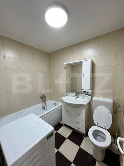Apartament cu 1 cam, 35 mp, etajul 4, cu balcon, zona Florilor - 8