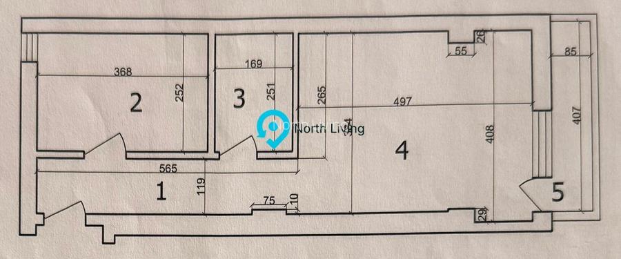 Studio 2 camere, 43 mp, mobilat complet, 4 min metrou Parc Bazilescu - 18