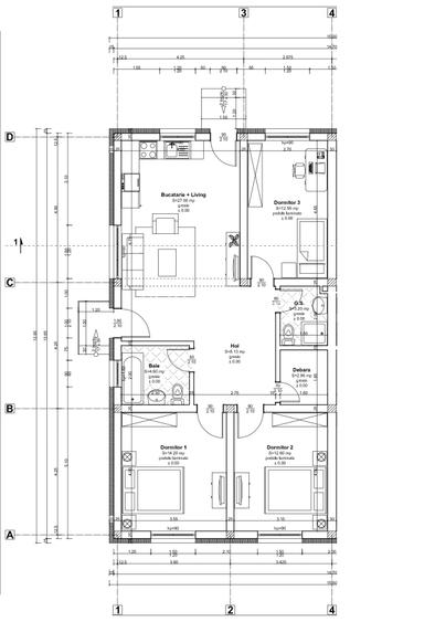 Comision 0 - Dezvoltator vinde casa pe parter, 85 mp, asfalt, toate utilitatile - 1