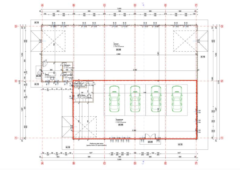 Hala/ showroom la centura Iasi, 300mp, Rond Uricani - 6