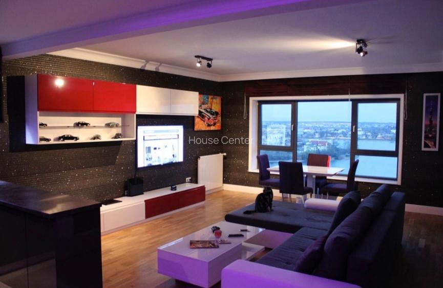 Barbu Vacarescu, apartament 2 camere lux  ,cu vedere la lac, parcare, fitness, - 3