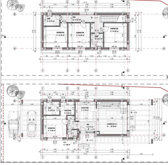 Vila P+1 MODERNA | 5 Camere | 4 BAI | - 7
