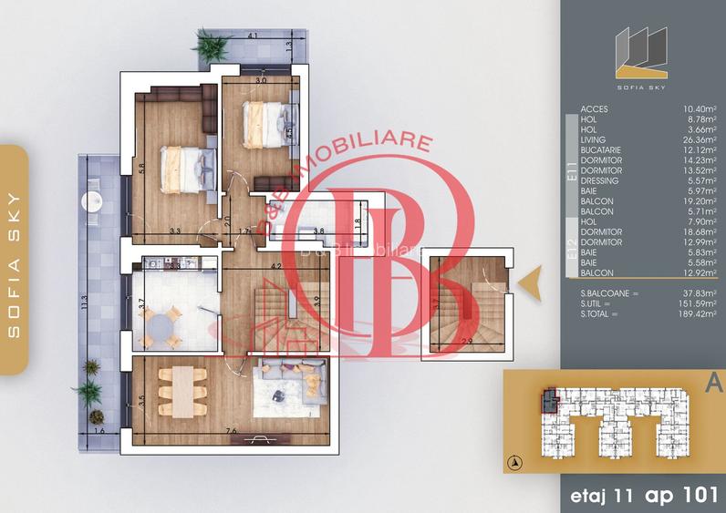 Bloc Finalizat Duplex 5 camere Theodor Pallady 7min Metrou - 1