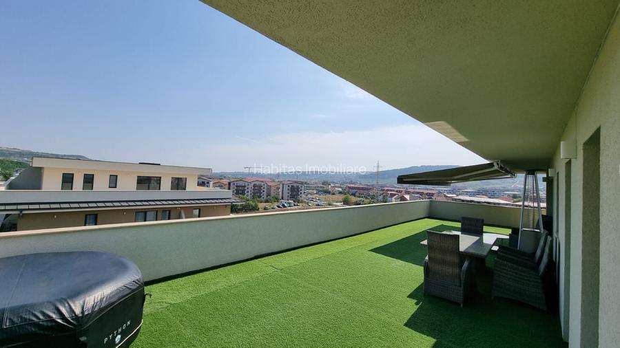 Penthouse 3 camere, 78mp+80mp terasa, parcare - Str Somesului/Floresti - 20