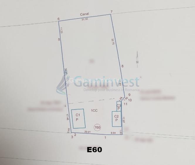 Teren intravilan Osorhei, pe E60, Bihor V3604 - 2
