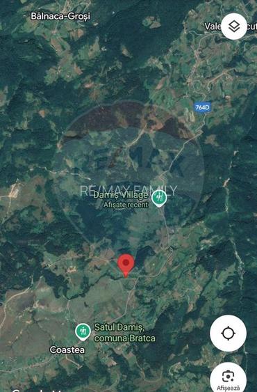 Teren intravilan constructii 3082 mp Damis Bratca drum DJ 764D - 15