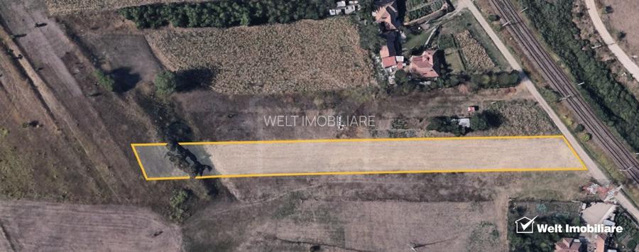 Teren constructii Apahida, acces drum, panorama superba - 5