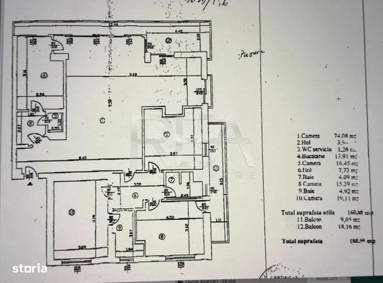Apartament 4 camere  Resedinta - 29
