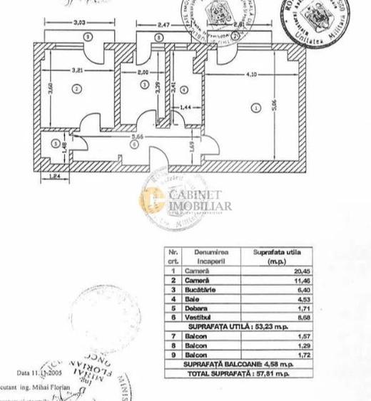 2 camere I Bd Decebal -Rond Alba Iulia I Etaj 1/8 I Bloc 1990 - 8