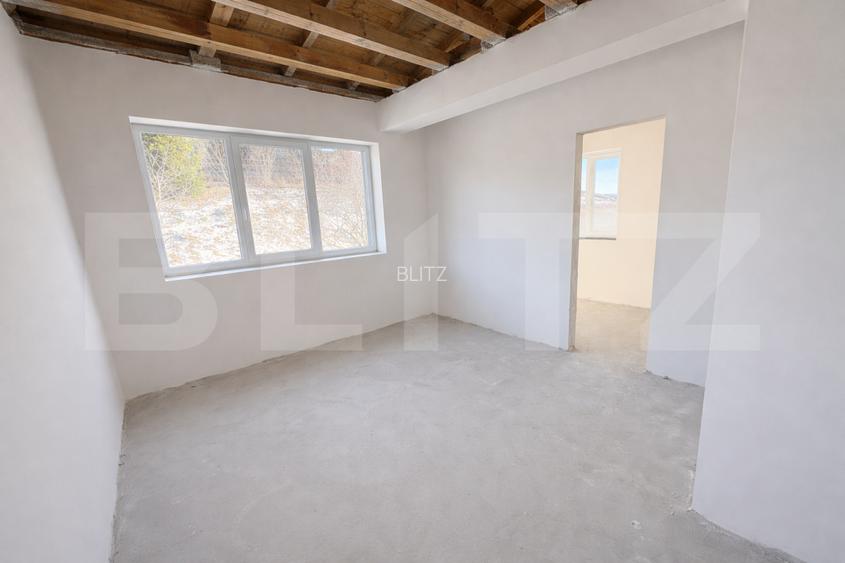 Casa individuala, 215 mp utili, teren 756 mp, 5 camere, semifinisata-Chinteni - 6