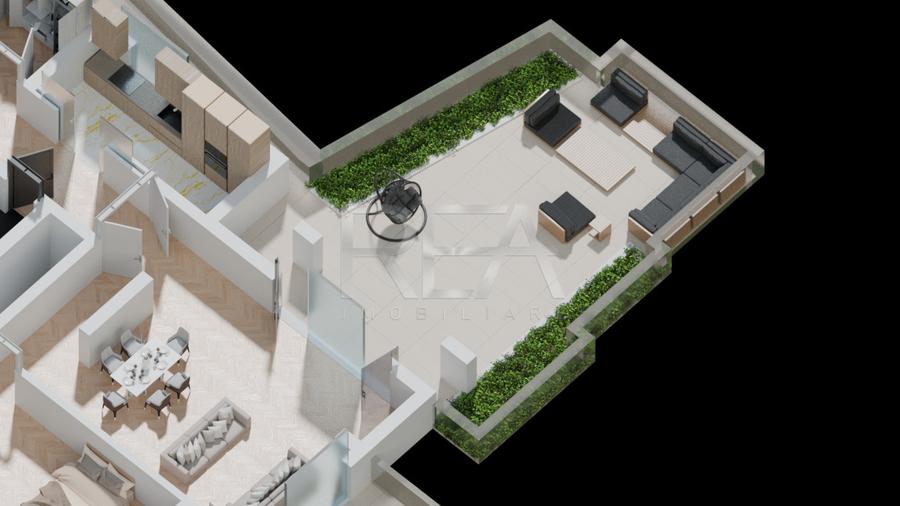 3 camere 281 mp, singur pe etaj, Moșilor - Eminescu