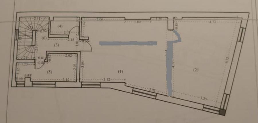 Zona Piata Romana S+P+1+M stradal comercial ,birouri ,investitie