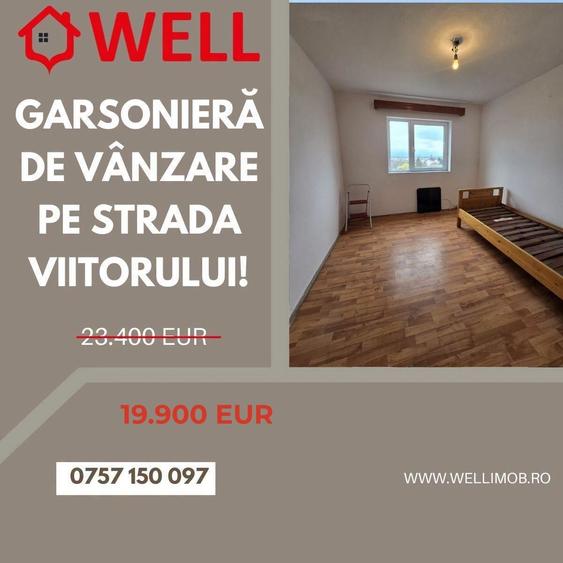 Garsonieră de vânzare în Sfântu Gheorghe, pe strada Viitorului!