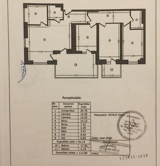Apartament 5 camere | Parcare inclusa | Mobilat si utilat | Parcului20