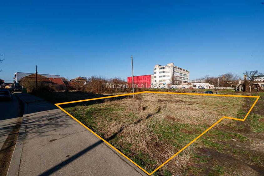 Teren locuinte colective cu 2 fronturi, pe Malul Begai, str Timocului, Timisoara - 5