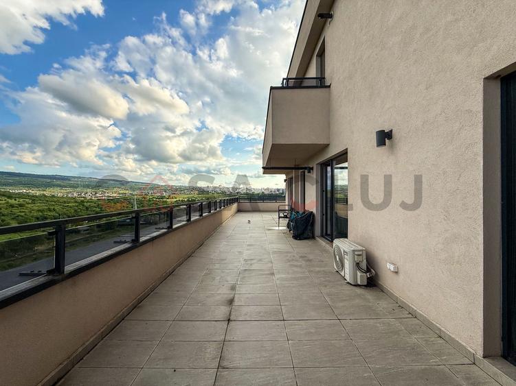 Apartament cu 3 camere, terasa 70mp, vedere panoramica - 13