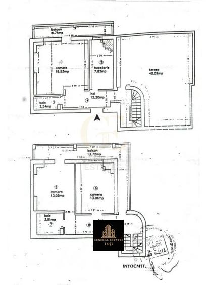 Vânzare apartament în 3 Nivele cu Terasă, Cug-șos.Nicolina - 20