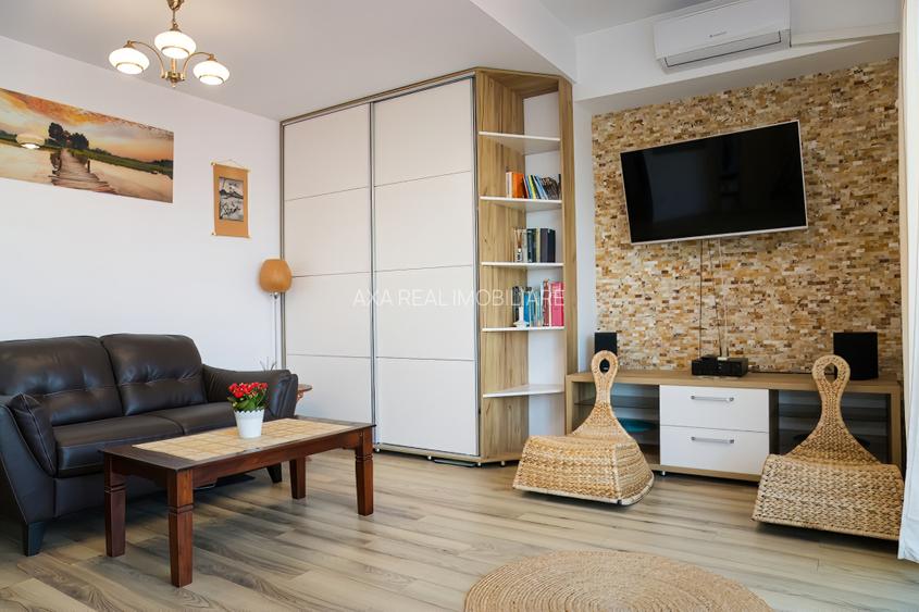 Studio Ultrafinisat| Terasă cu vedere Panoramică, Parcare și Boxă - 3