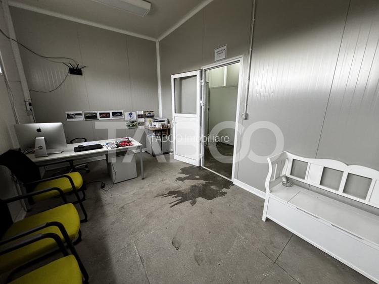 Hala industriala de vanzare 531 mp cu teren 1103 mp Cristian Sibiu - 9