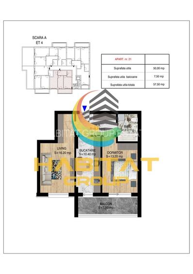 Apartament 2 camere - metrou Nicolae Teclu - 1