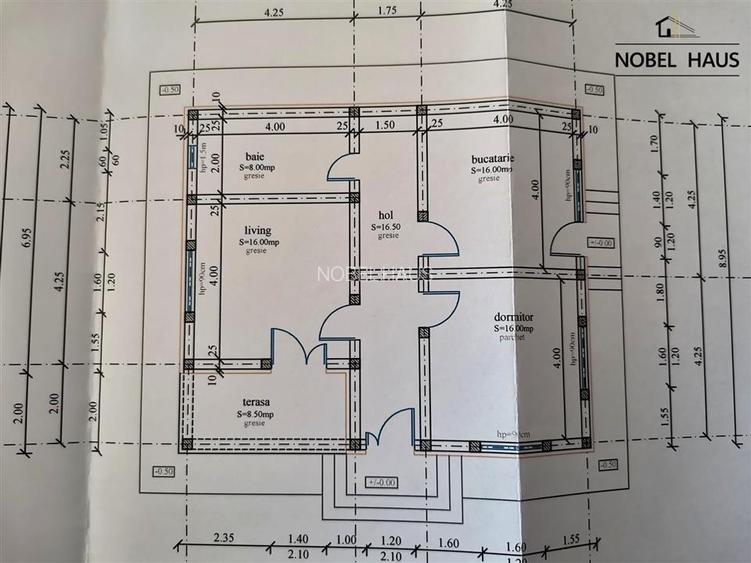 Casa noua si teren intravilan 646 mp, Bogdanesti, comuna Falciu - 5