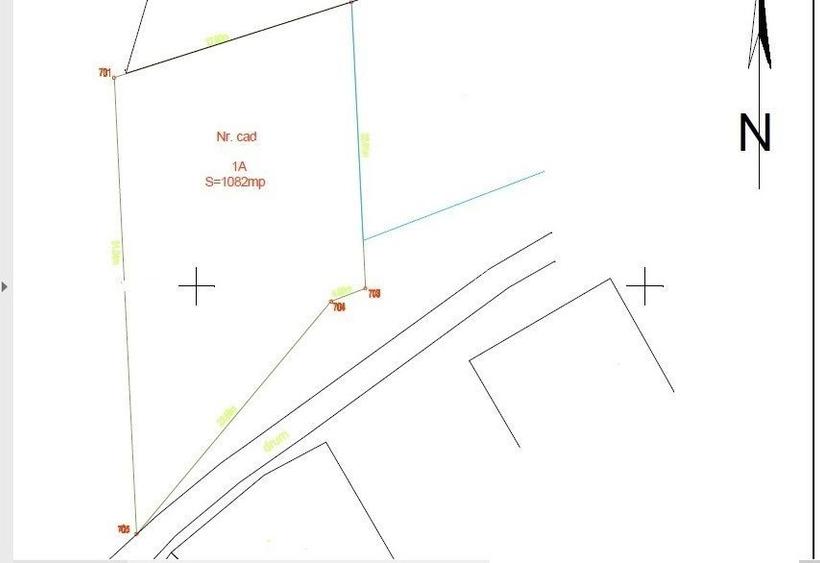 Teren intravilan cu C.U. pentru bloc S+P+2E, Utr: Lc, Manastur - 5