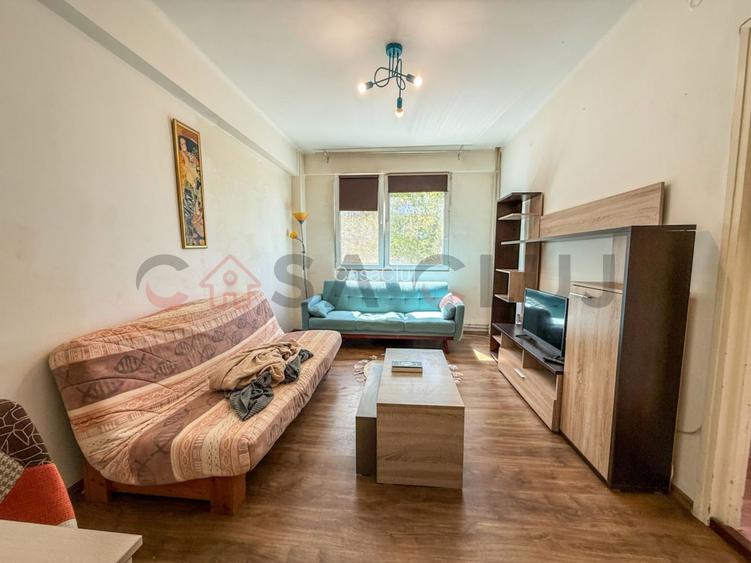 Apartament cu 2 camere, zona centrala, etaj intermediar - 2