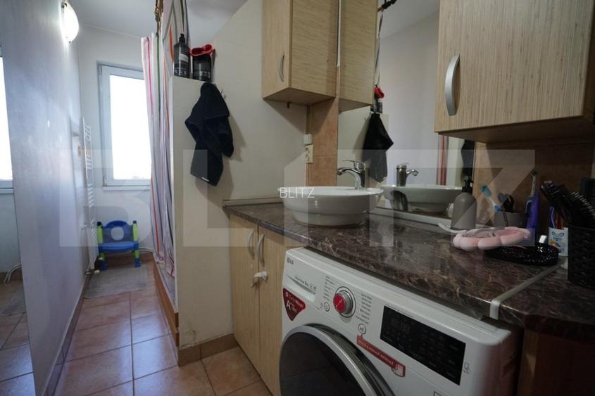 Apartament 3 camere, 56.41 mp, balcon cu view, la cheie, Baciu, Petrom - 12