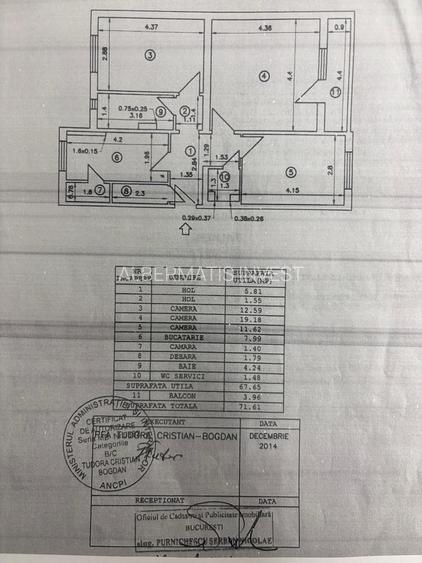 Inchiriere apartament 3 camere pe Calea Vacaresti - 19