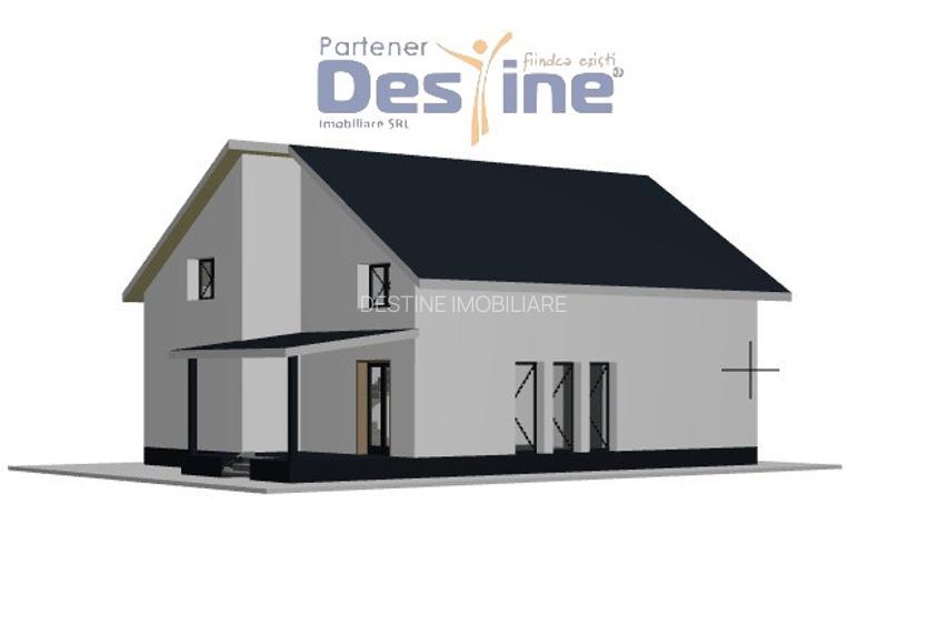 Casa cu mansarda, Dancu 470 mp teren, 155 mp suprafata utila - 2