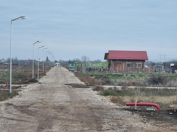 DN4 Popești -Frumușani -  Vânzare teren 500 mp - 11