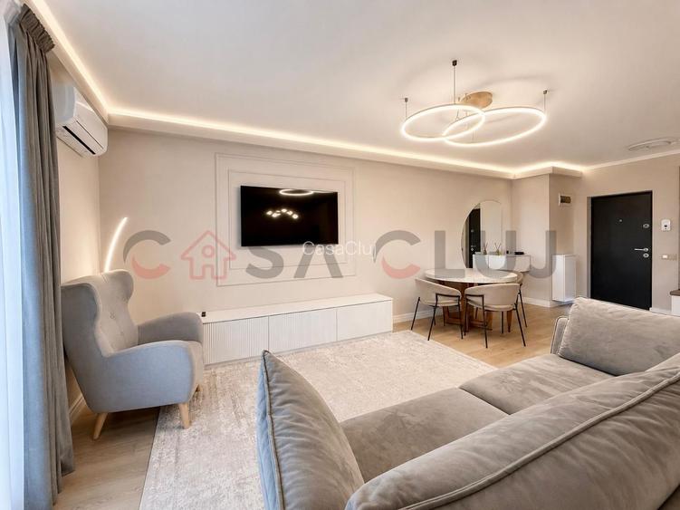 4 camere la cheie, bloc nou, parcare subterană, Borhanci - 9