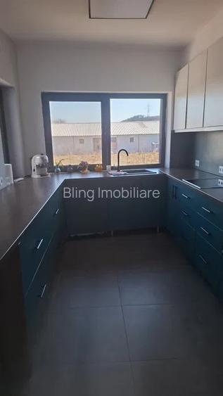 Casa eficienta energetic NZEB 127 mp, teren 830 mp, intrare Gilau - 3