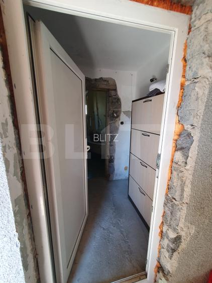 Casa din caramida, semifinisata, 86 mp, teren 360 mp, zona Dragomirești - 6
