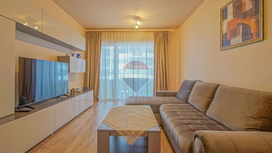 Apartament 2 camere Smart + parcare | Alphaville Arena Brașov, mobilat
