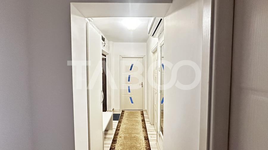 Apartament mobilat utilat 2 camere debara si balcon Mihai Viteazul