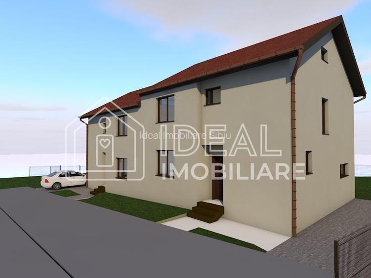 Casa Tip Duplex cu 4 camere in Zona Lidl Selimbar - Comision 0% - 2