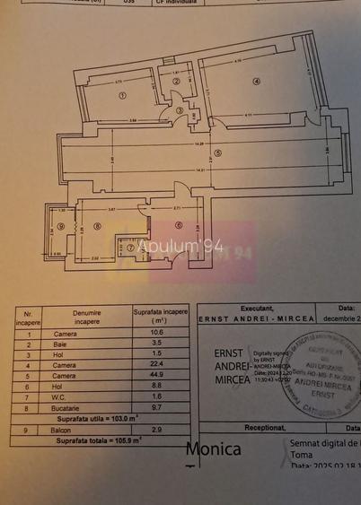 Vanzare apartament 4 camere – Zona Unirii Splai vav Magazinul Unirii - 6