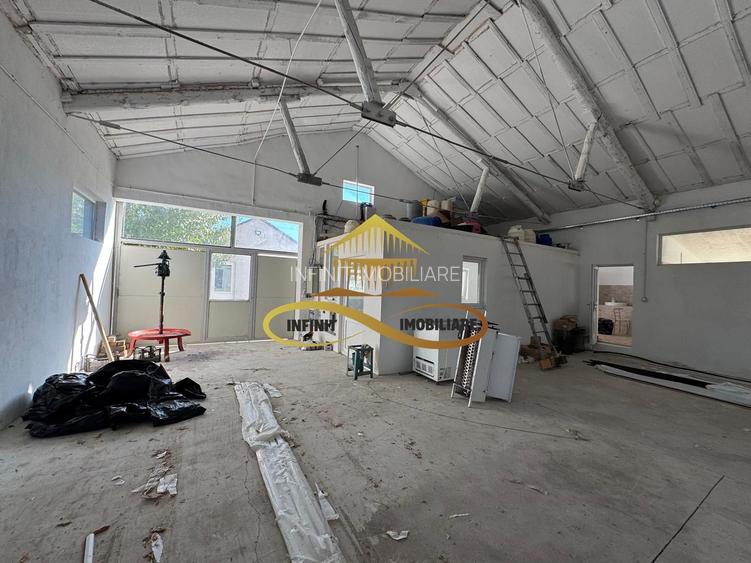 Hala de inchiriat 250 mp si spatiu ideal service AUTO Buhoci Bacau - 6
